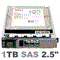 W3GXV Dell 1-TB 6G 7.2K 2.5 SAS w/G176J - фото 44899
