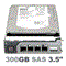 X150K Dell 300-GB 6G 15K 3.5 SAS w/F238F - фото 44937