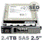 X1Y2H Dell 2.4-TB 12G 10K 2.5 SED SAS w/G176J - фото 44938
