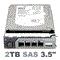 WYW03 Dell 2-TB 12G 7.2K 3.5 SAS NL w/F238F - фото 44949