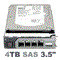 YVN2D Dell 4-TB 12G 7.2K 3.5 SAS w/F238F - фото 44986