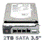 Y13PY Dell 2-TB 6G 7.2K 3.5 SATA w/F238F - фото 45039
