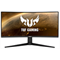 Монитор ASUS 34" VG34VQL1B VA LED curved, 3440x1440, ProGaming, 1ms, 550cd/m2, 178°/178°, 100Mln:1, 165Hz, HDR10, 2*HDMI, 2*DP, USB-hub, MM, HAS, Swivel, Tilt, VESA, Black, 90LM06F0-B01170 3 years - фото 46502