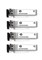 Оптический трансивер HPE MSA 2050 1Gb RJ-45 iSCSI Channel SFP+ 4-Pack, C8S75B - фото 57978