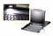 Квм консоль ATEN 17" 16-Port PS/2-USB VGA Single Rail LCD KVM Switch - фото 59364