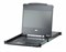 Квм переключатель ATEN Single Rail 8-Port DVI FHD LCD KVM Switch - фото 59369