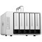 Система хранения данных TerraMaster D5-Thunderbolt3 DAS tower/JBOD,RAID0,1,10,5/up to 5 HS SATA(3,5' or 2,5')/1xDP1.2/2x40GbThunderbolt3/1xPS/1YW - фото 59787